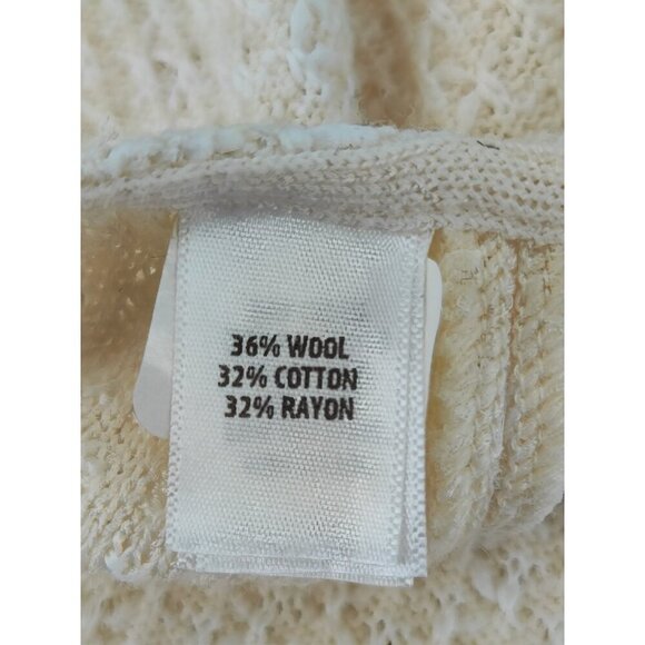 St John Women's Beige Wool Cotton Knit Skirt Size 10 - Picture 6 of 9